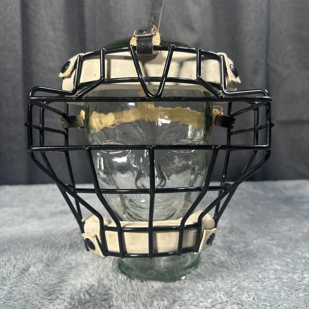 Vintage 1960s Rawlings Catcher's Mask Model CBM USA Made Antique Baseball